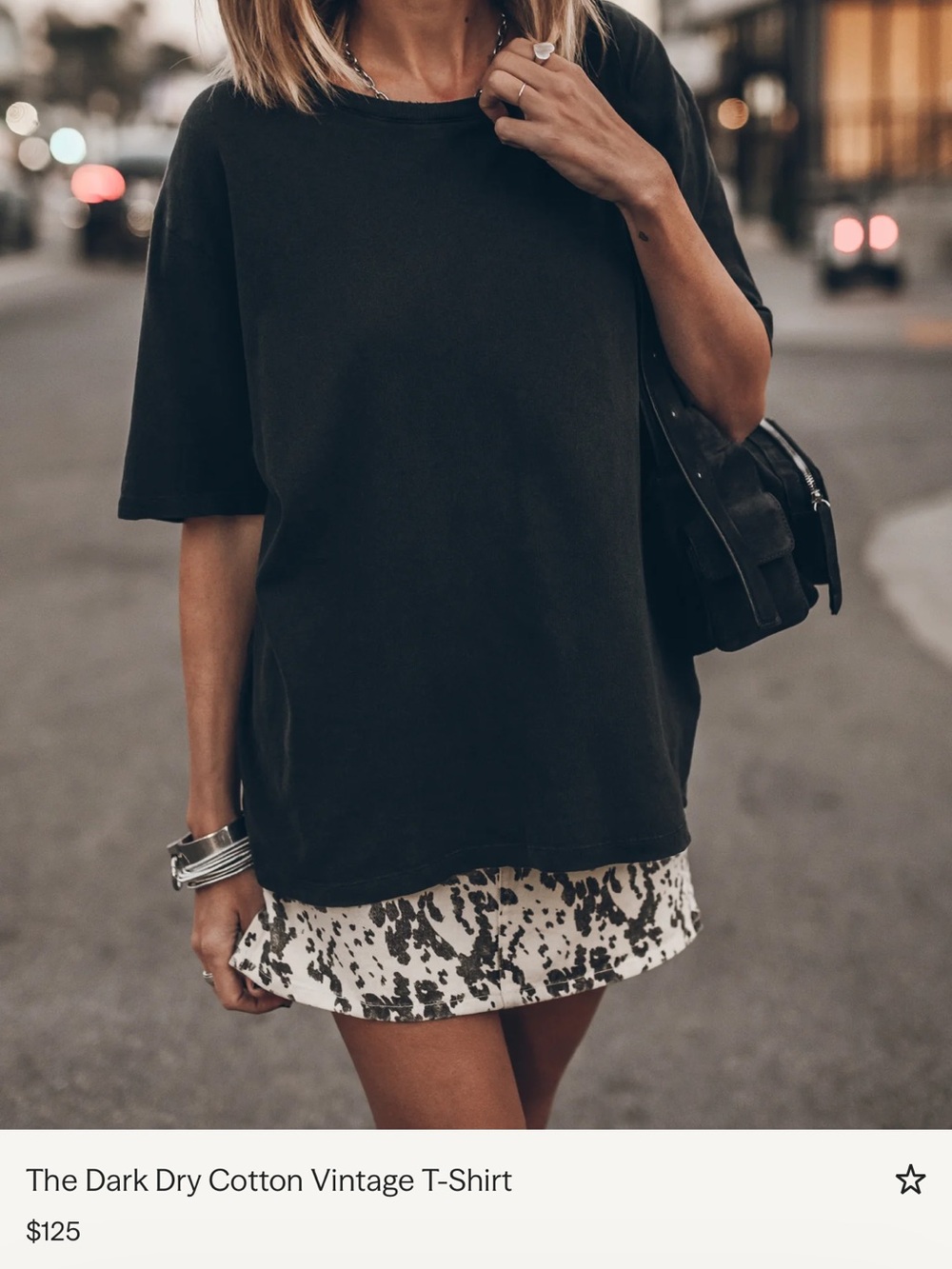 The Dark Dry Cotton Vintage T-Shirt. Size Small